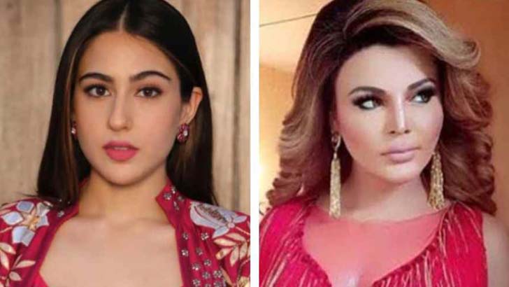 সারা ও রাখির ঝগড়া, অতঃপর নাচের ভিডিও ভাইরাল