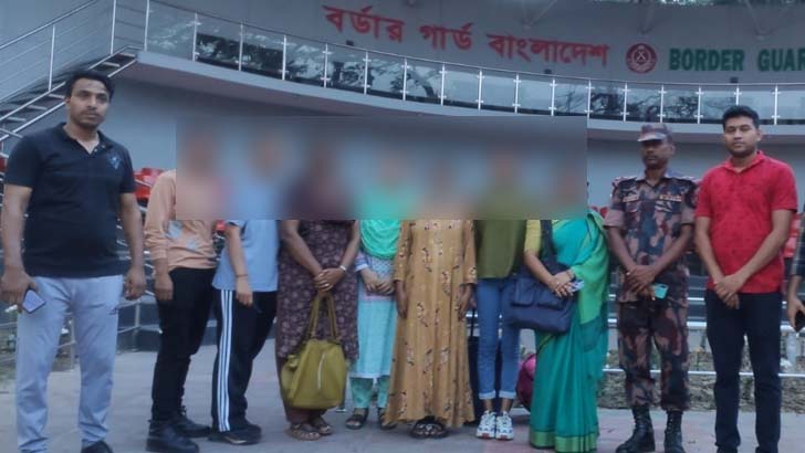 ভারতে কারাভোগ শেষে দেশে ফিরলেন ৫ বাংলাদেশি
