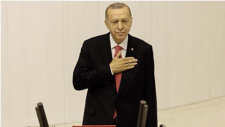 শপথ নিলেন এরদোগান