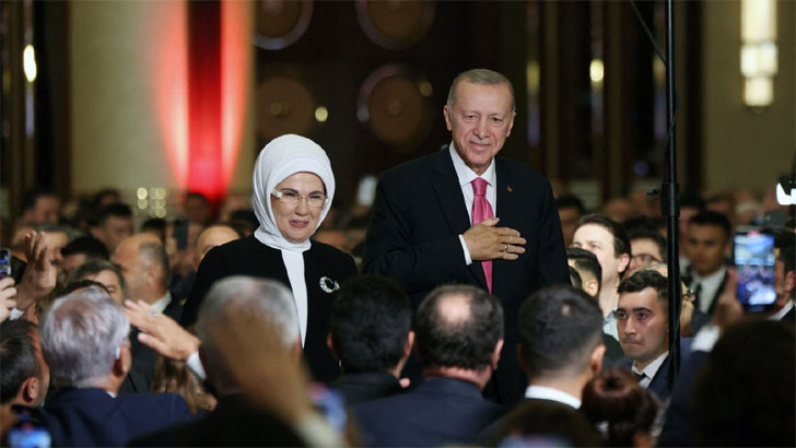 শপথের পর প্রথম ভাষণে যে প্রতিশ্রুতি দিলেন এরদোগান
