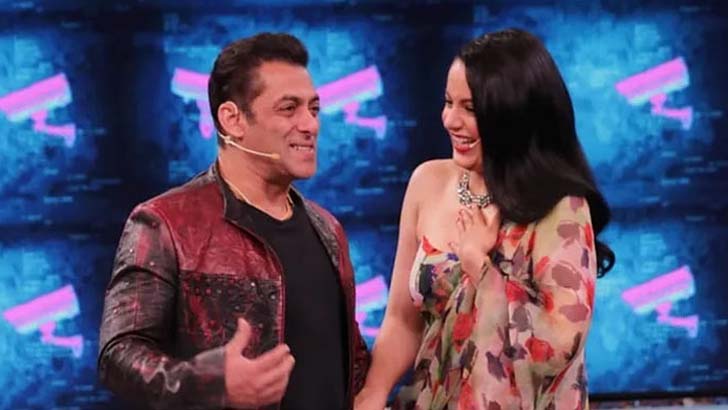 কঙ্গনায় মুগ্ধ সালমান খান!