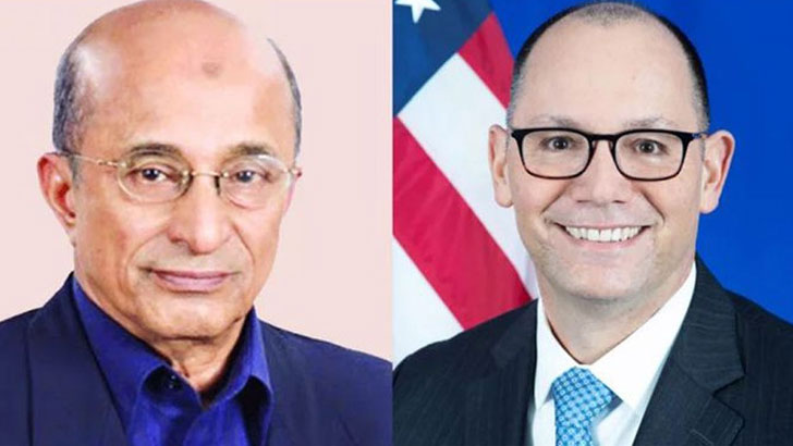 তৌফিক-ই-ইলাহীর সঙ্গে পিটার হাসের বৈঠক