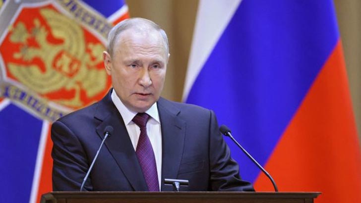 ইউক্রেনের সেনারা পাল্টা আক্রমণ করেও ব্যর্থ: পুতিন 