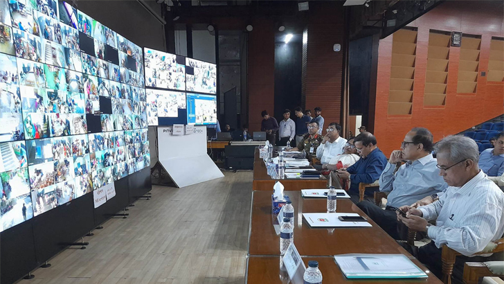 যেভাবে মনিটরিং হচ্ছে খুলনা-বরিশাল সিটি নির্বাচনের সিসি ক্যামেরা