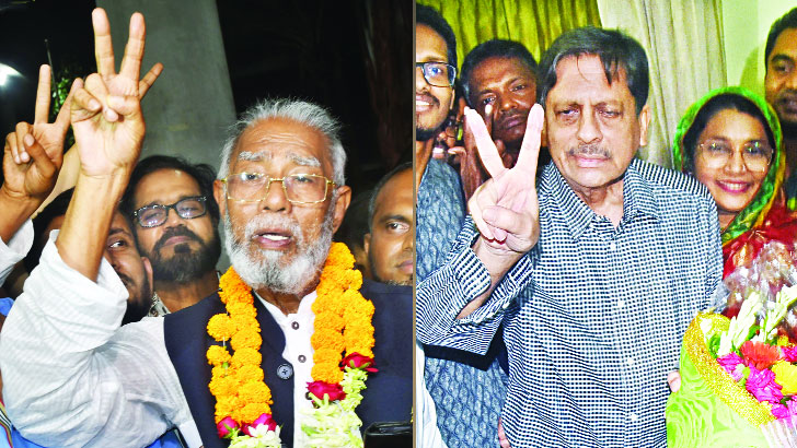 দুই সিটিতেই নৌকার মেয়র