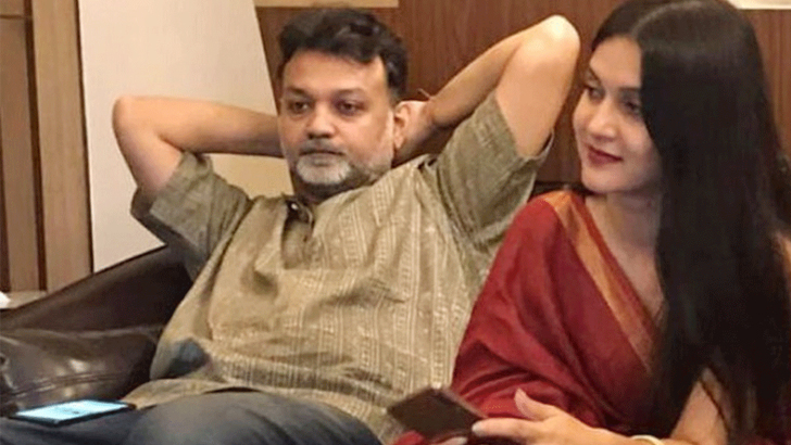 অসুস্থ সৃজিতকে নিয়ে হাসপাতালে মিথিলা
