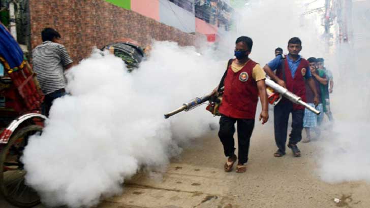 মশকনিধনের উদ্যোগই নেই ট্রেন বাস লঞ্চে