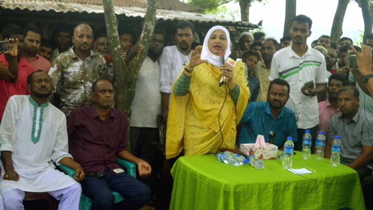 নৌকায় ভোট দিলে দেশের উন্নয়ন হয়: এমপি শামীমা আক্তার