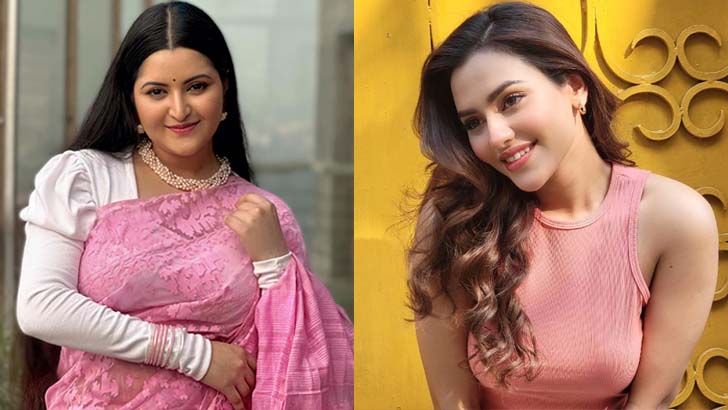 এবার মুখোমুখি পরীমনি-নুসরাত ফারিয়া!