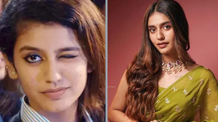 ভ্রু নাচিয়ে ভাইরাল সেই নায়িকা ফের ঝড় তুললেন