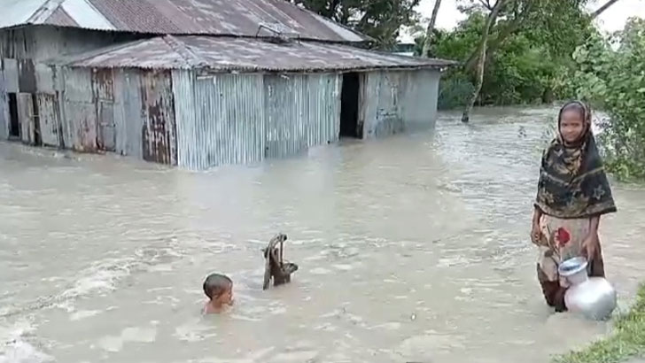 মনপুরায় পানিবন্দি ৫ হাজার মানুষ