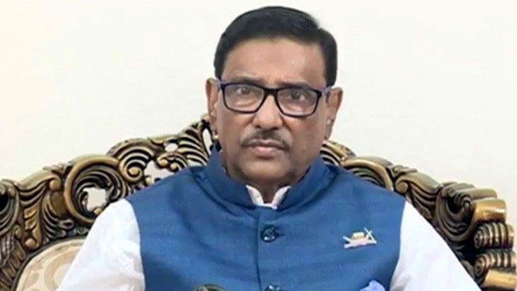 যে কোনো উপায়ে ক্ষমতা দখল বিএনপির রাজনীতি: ওবায়দুল কাদের