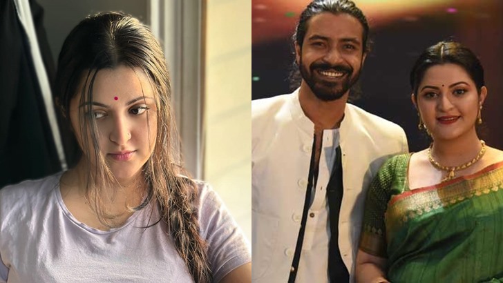 রাজকে দেখে দরজা বন্ধ করে দেওয়ার কারণ জানালেন পরীমনি
