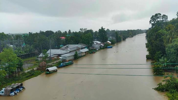 উত্তরাঞ্চলে বন্যার পদধ্বনি