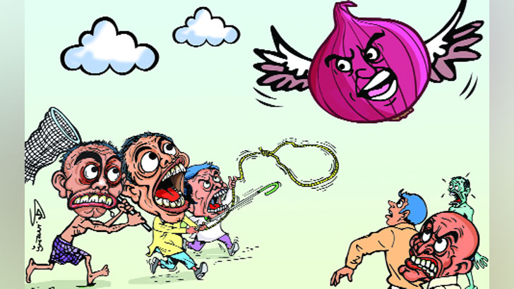 অস্থির পেঁয়াজের বাজার
