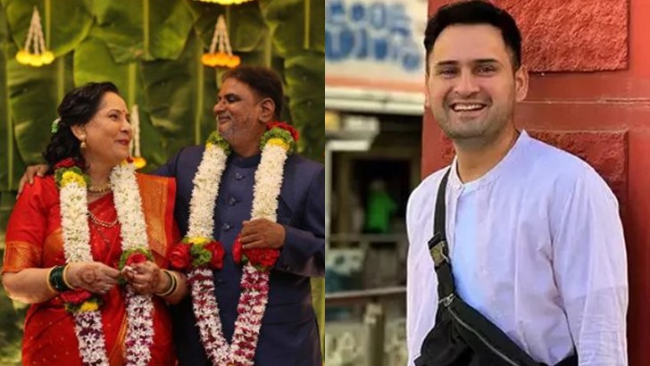 মায়ের দ্বিতীয় বিয়ে দিয়ে প্রশংসায় ভাসছেন অভিনেতা