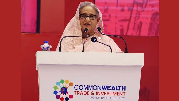 বাংলাদেশে কমনওয়েলথভুক্ত দেশগুলোর বিনিয়োগ চান প্রধানমন্ত্রী