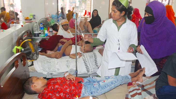 ডেঙ্গুতে একদিনে আরও ১২ জনের মৃত্যু