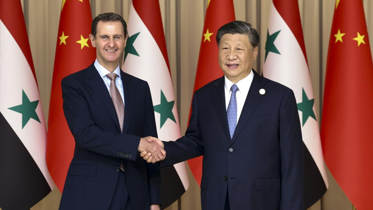 কৌশলগত অংশীদারত্ব গড়ার ঘোষণা সিরিয়া ও চীনের