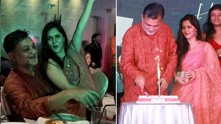 সৃজিতের কোলে মিথিলা, জন্মদিনে কী উপহার দিলেন?