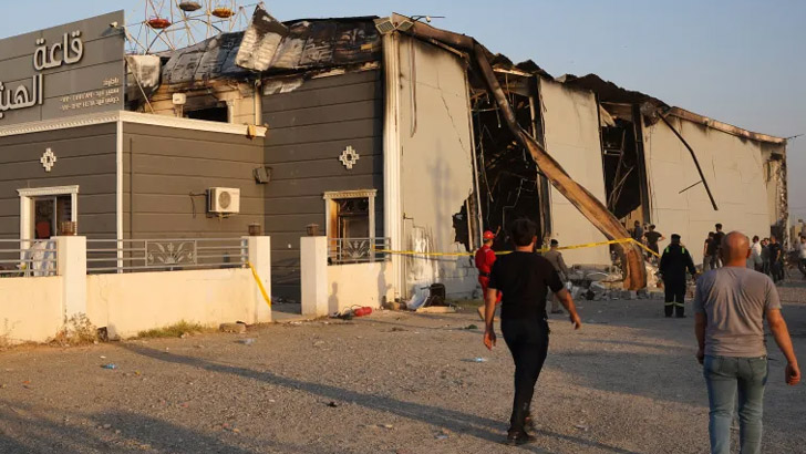 ইরাকে আগুনে পুড়ে বর-কনের মৃত্যু