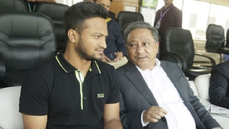 পাপনের মন্তব্যে নাখোশ সাকিব