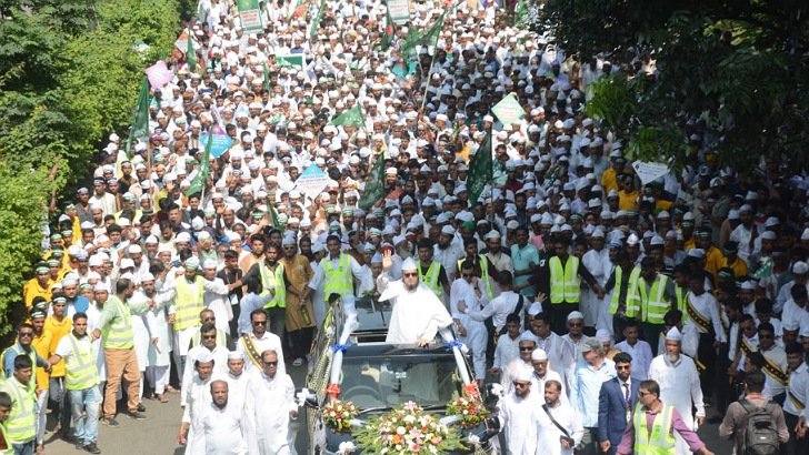 ঈদে মিলাদুন্নবী উপলক্ষে রাজধানীতে ধর্মীয় শোভাযাত্রা