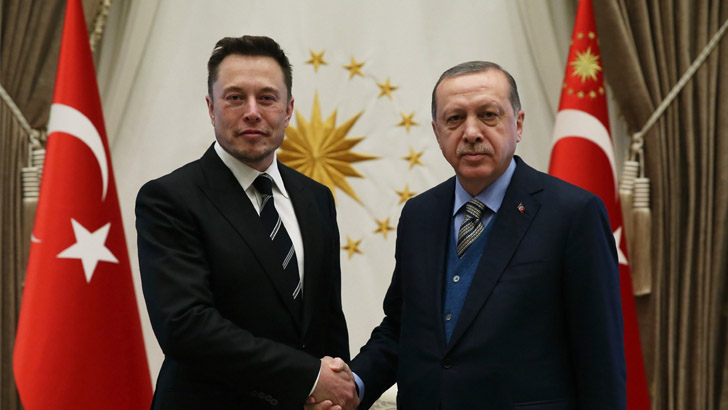যে কারণে এরদোগানকে ধন্যবাদ দিলেন ইলন মাস্ক