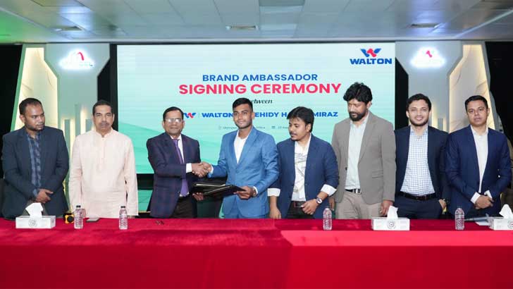 আবারো ওয়ালটনের ব্র্যান্ড অ্যাম্বাসেডর মিরাজ