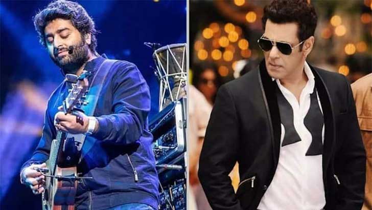 ৯ বছর পর সালমানের বাড়িতে অরিজিৎ