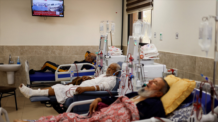 গাজায় প্রতি মিনিটে হাসপাতালে ভর্তি হচ্ছে একজন রোগী