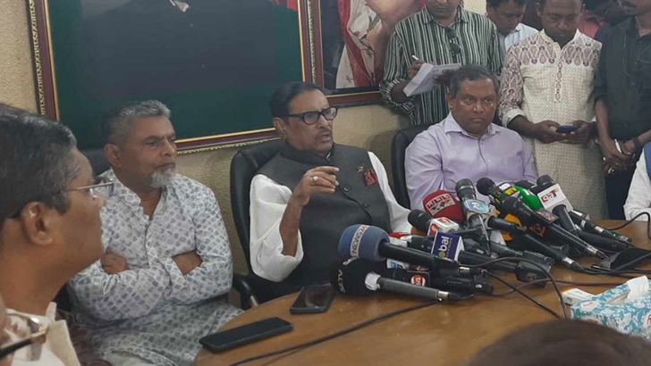 ২৮ অক্টোবরের পরিণতি হবে ১০ ডিসেম্বরের মতো: ওবায়দুল কাদের