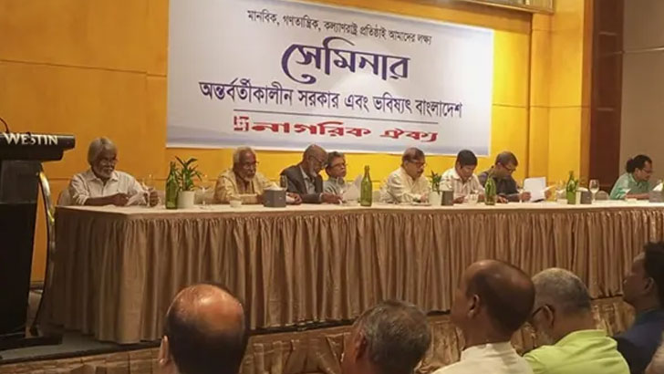 ‘অন্তর্বর্তীকালীন সরকারের বিকল্প নেই’