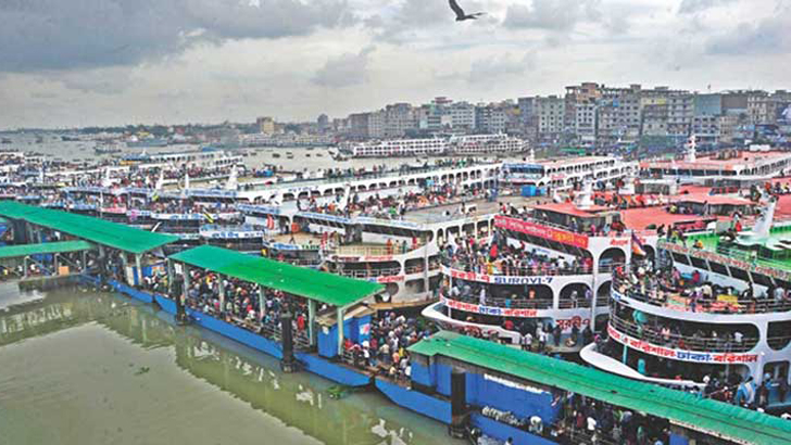 ঘূর্ণিঝড় ‘হামুন’: সারা দেশে নৌযান চলাচল বন্ধ