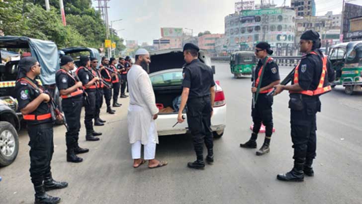 মহাসমাবেশ ঘিরে ব্যাপক ধরপাকড় তল্লাশি