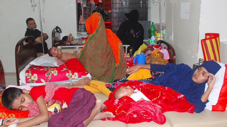 ডেঙ্গুতে প্রাণ গেল আরও ৭ জনের, হাসপাতালে ১৭৮৭