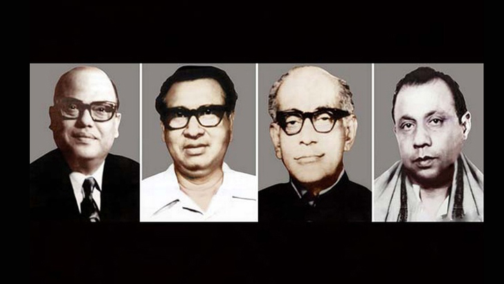 জাতীয় চার নেতার ঐতিহাসিক অবদান