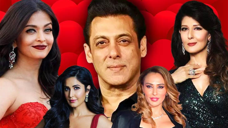 ঐশ্বর্য-ক্যাটরিনা ছাড়াও সালমান খানের প্রেমিকার সংখ্যা কত?