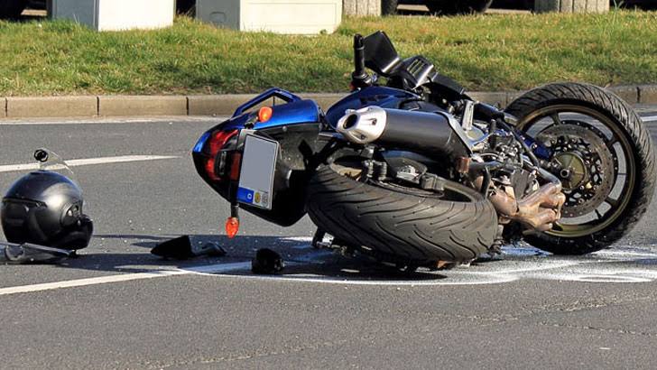 মোটরসাইকেল দুর্ঘটনা