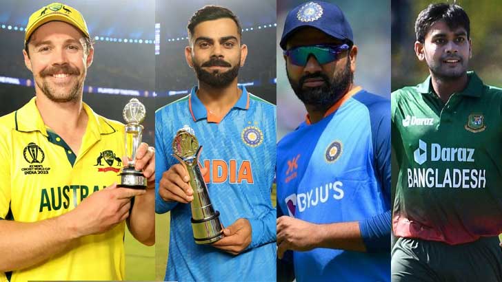 আইসিসি র‍্যাংঙ্কিংয়ে হেড মিরাজ কোহলি রোহিতের উন্নতি 