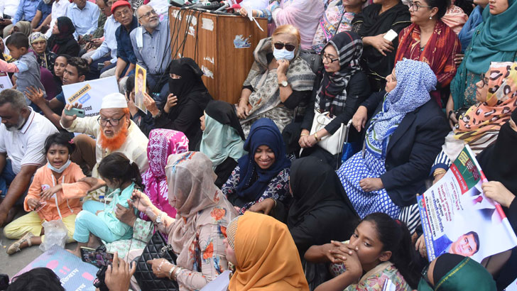 শাহজাহান ওমরকে চাপ দেওয়া নিয়ে দুদিন আগে যা বলেছিলেন বিএনপি নেত্রী