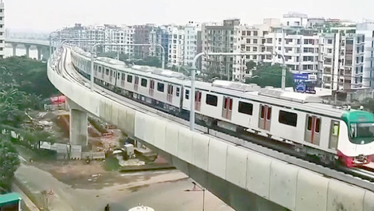 ১৩ ডিসেম্বর মেট্রোরেলের আরও দুটি স্টেশন চালু হতে যাচ্ছে 