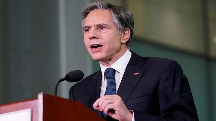 ইসরাইলের কড়া সমালোচনা করলেন ব্লিঙ্কেন