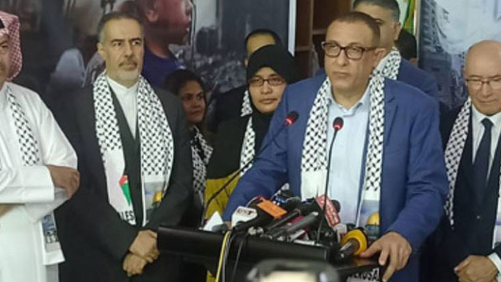 ইসরাইলকে অস্ত্র দিয়ে মানবাধিকারের কথা বলা হচ্ছে