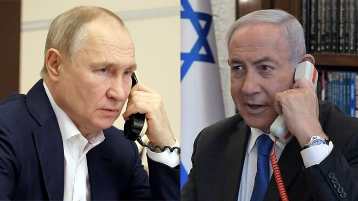 ফোন করে গাজায় যুদ্ধ থামাতে বললেন পুতিন, যা বললেন নেতানিয়াহু