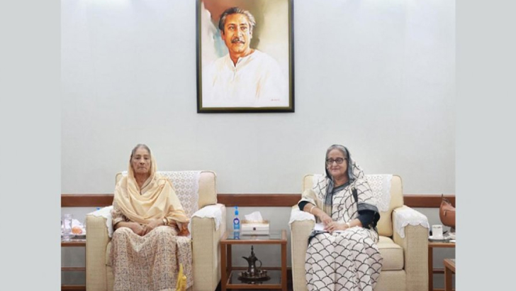 প্রধানমন্ত্রীর সঙ্গে রওশন এরশাদের বৈঠক