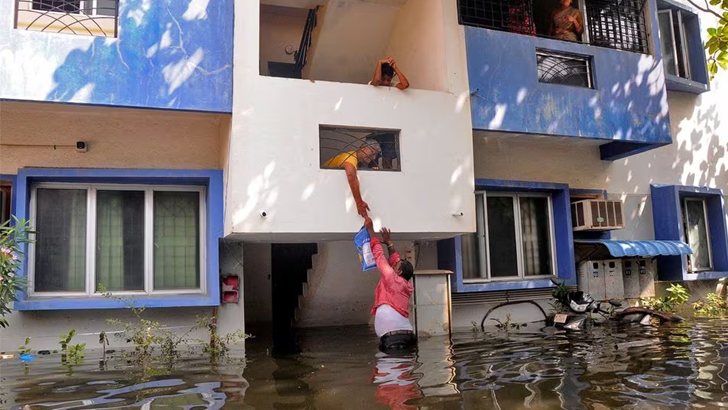 ভারতের তামিলনাডুতে বন্যায় নিহত ৩১