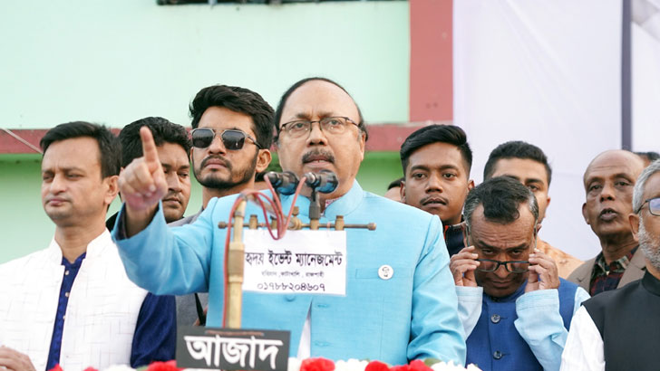 নৌকা হচ্ছে উন্নয়নের প্রতীক: রাসিক মেয়র লিটন