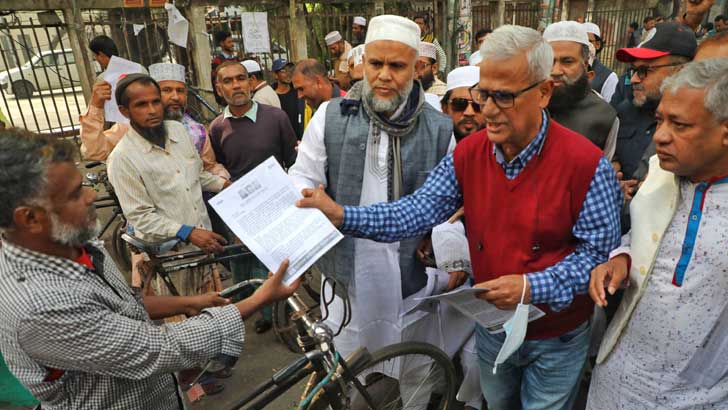 ৭ তারিখের নির্বাচন ‘অগ্রহণযোগ্য’ হয়েছে: জয়নুল আবেদীন