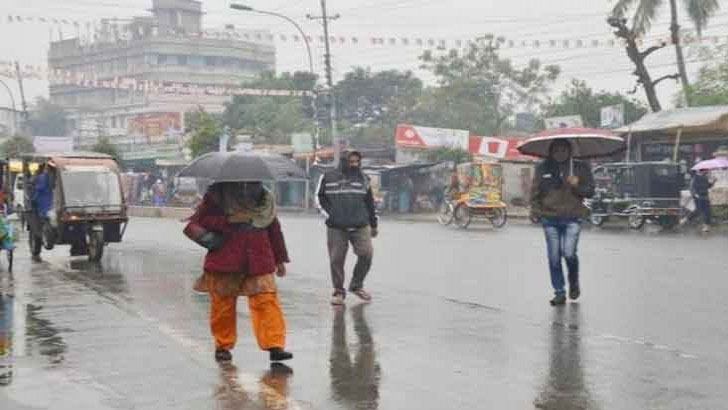 শীতের মধ্যেই যেসব জায়গায় বৃষ্টি হতে পারে আজ